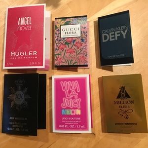Fragrance samples